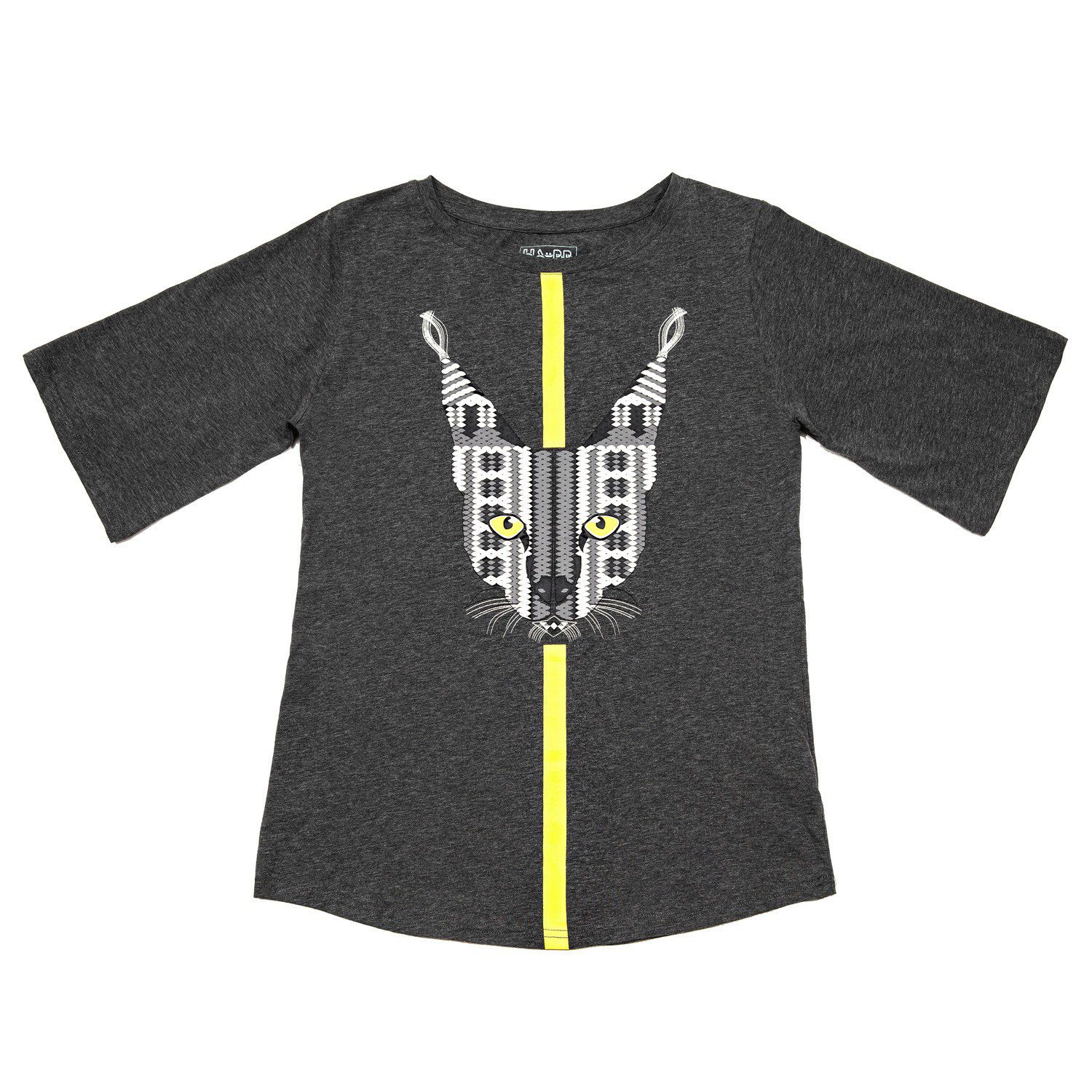 Ladies Gray Caracal / Al-Sadu Tee