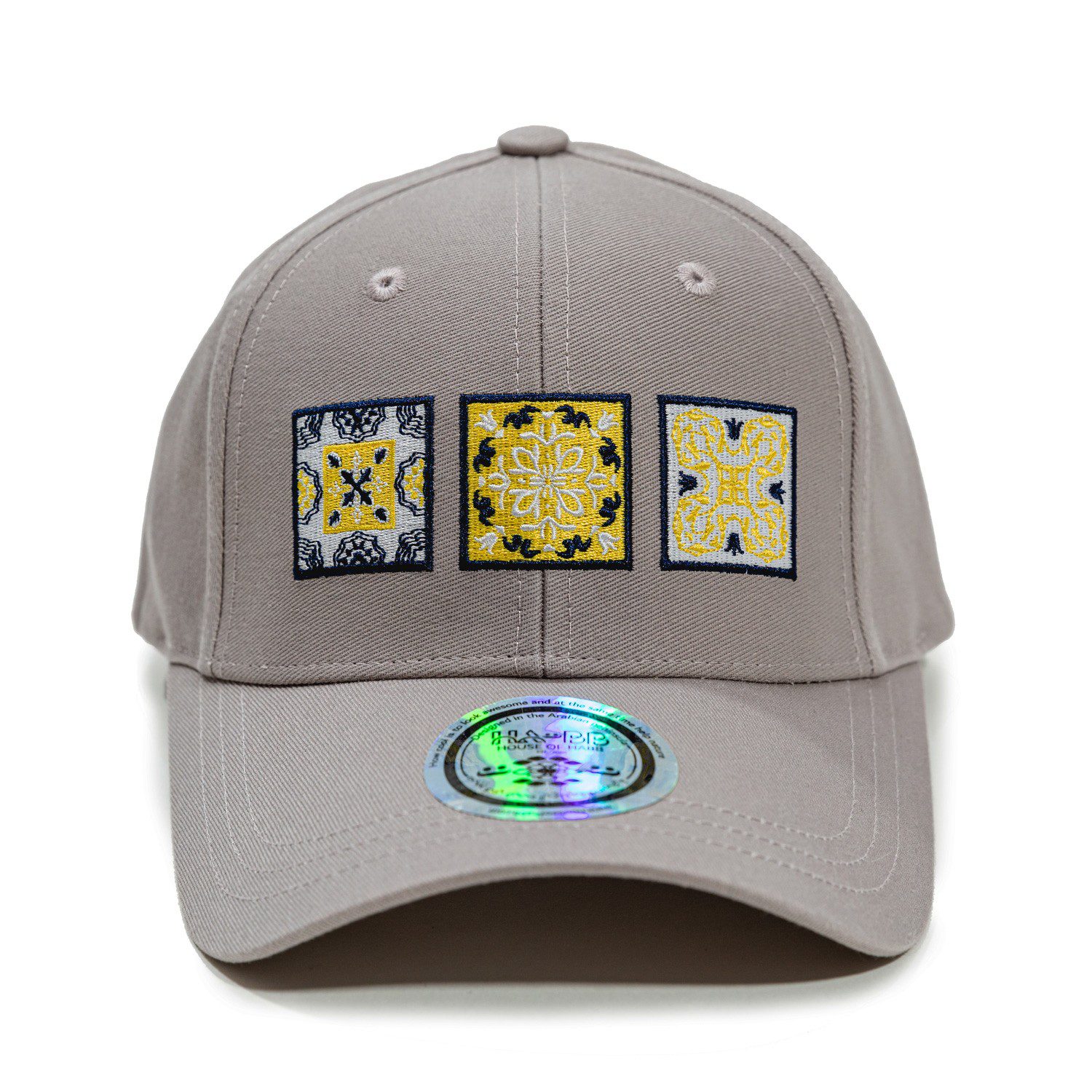 Premium Mudejar Tiles Small Embroidery Cap 100% Cotton Made In It