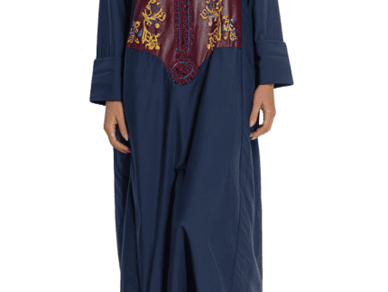 Royal Blue Formal Wear Dress Free Size