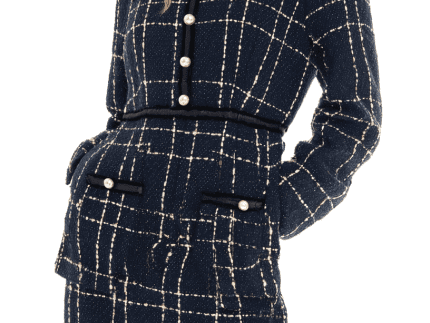 Blue Casual Wear Skirt - Free Size