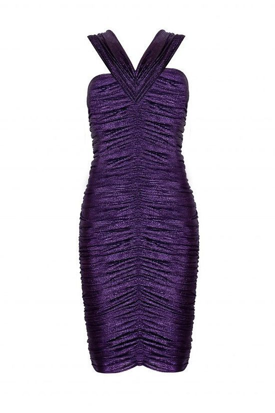 Kira Purple Short Cocktail Core Set Dress Small Size - Image 2