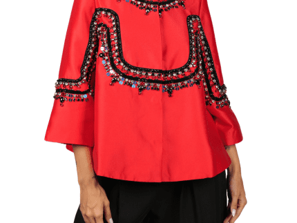 Dress Coat Red Free Size