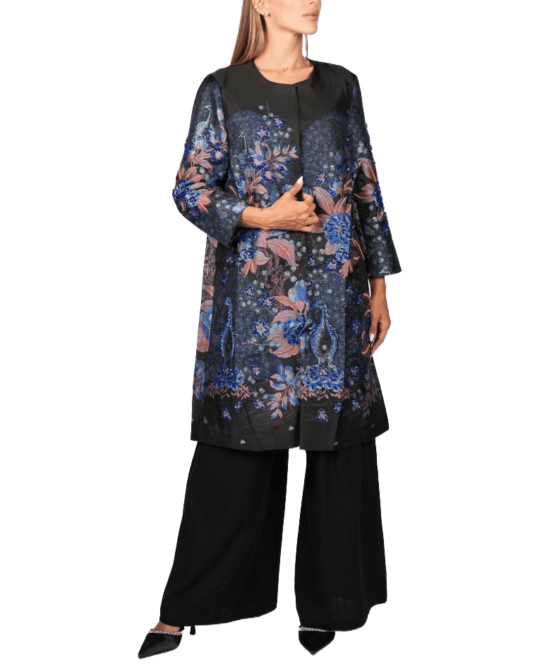 Dress Coat Blue Free Size