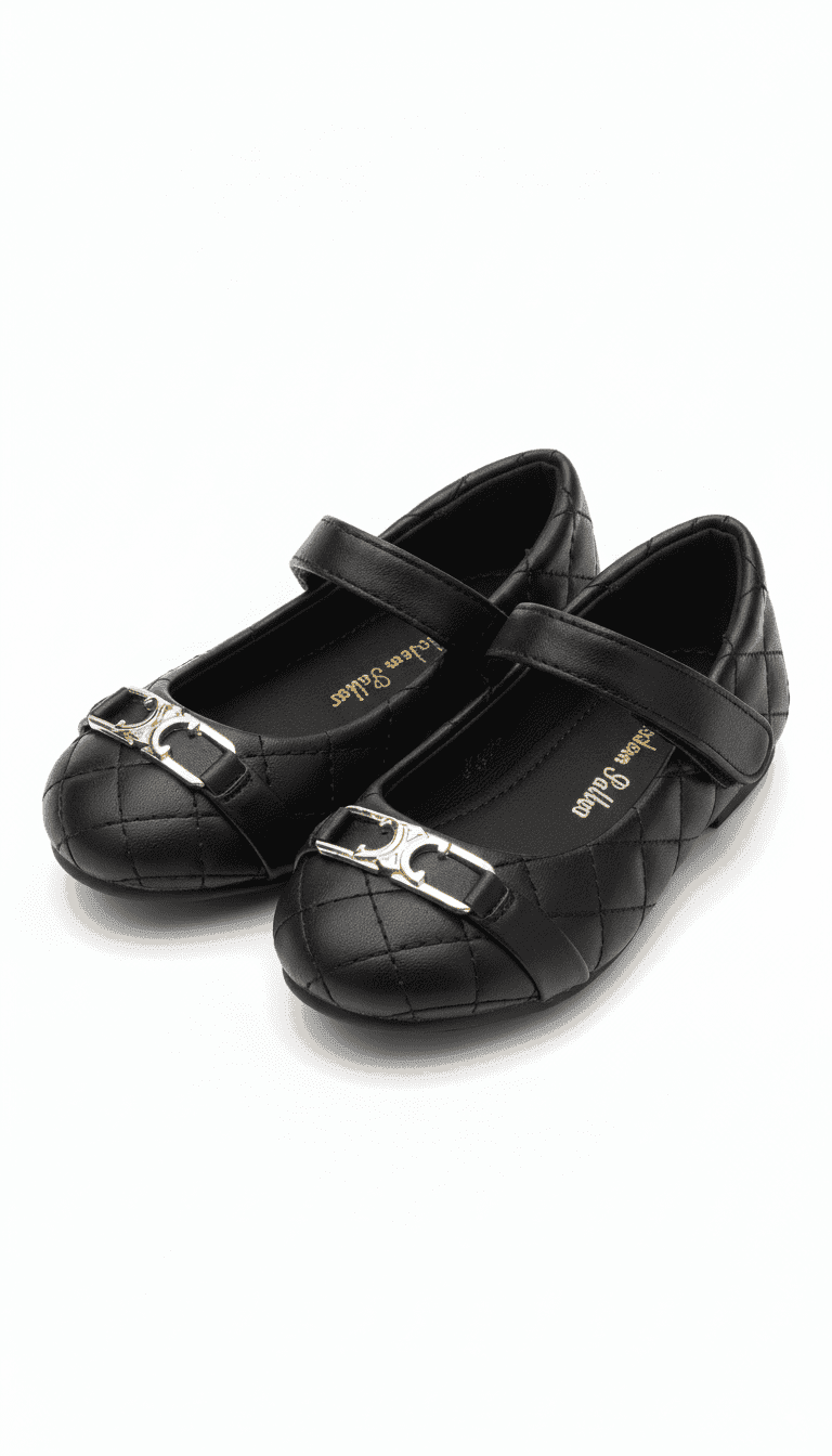 Black Sandals for Kids Size 21 | Elegant Fashion