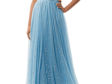 MG Light Blue Glitters Free Size