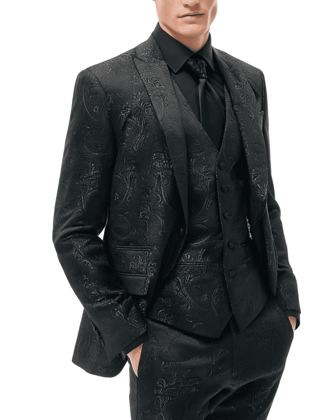 Vagant Mens Formal Hand Stitched Suit