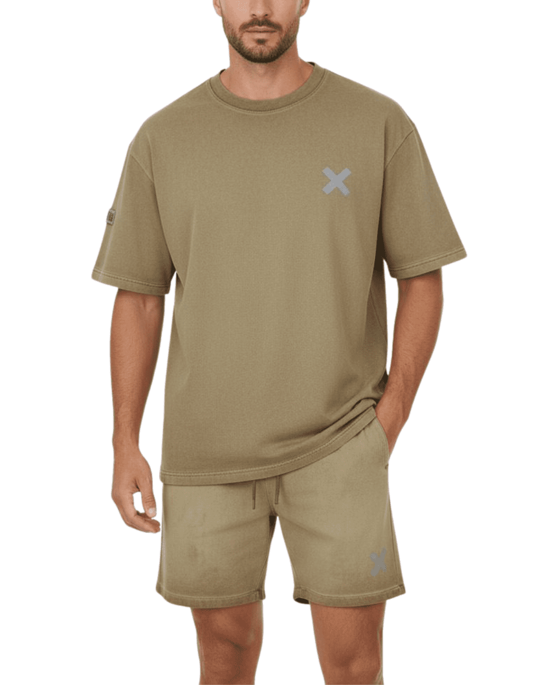 Brown T Shirt Casual Wear for Mens