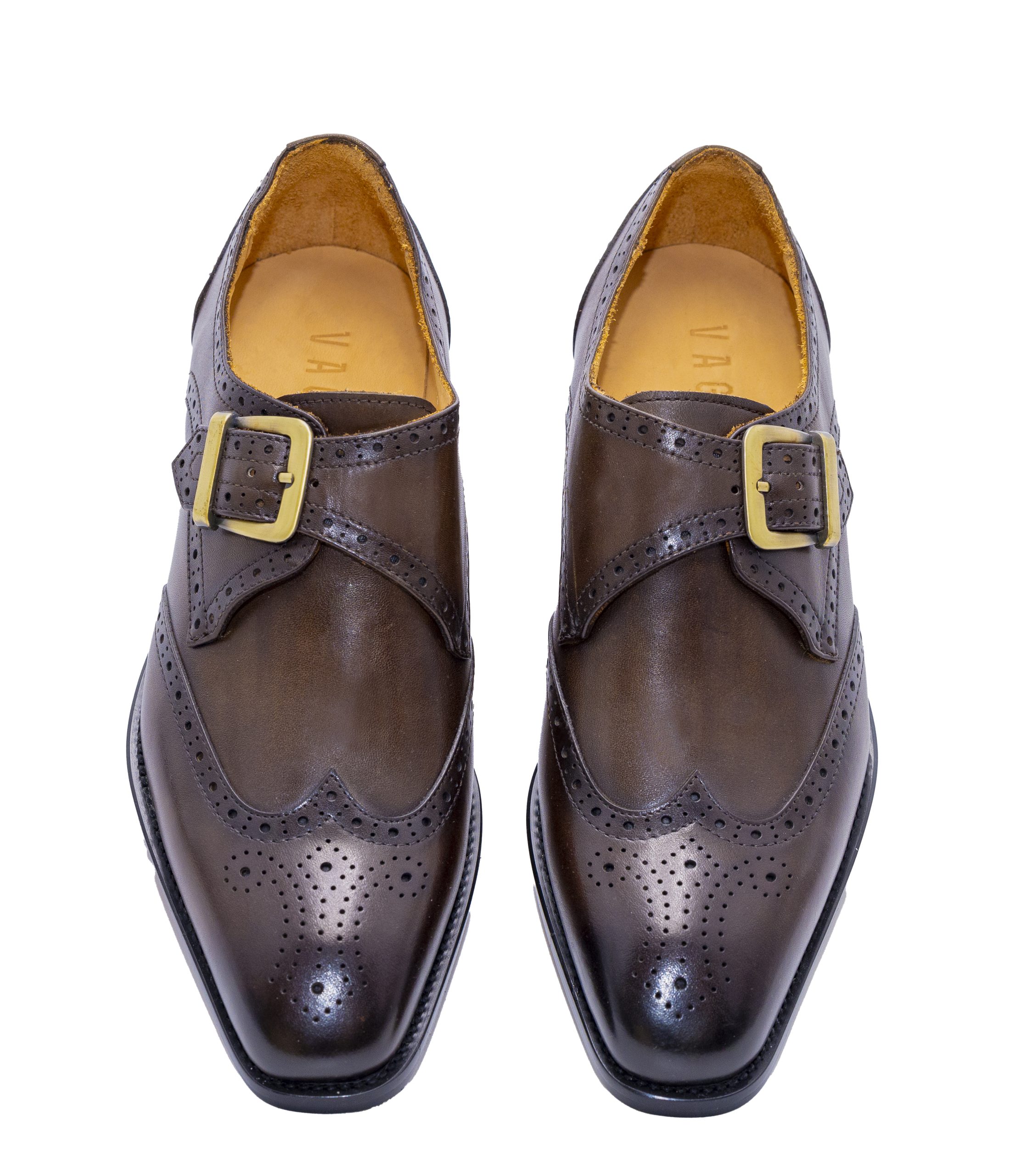 Vagant Men’s Dark Brown Leather Shoe