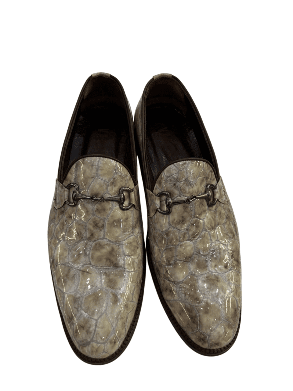 Vagant Marble Crocodile Handmade Shoes