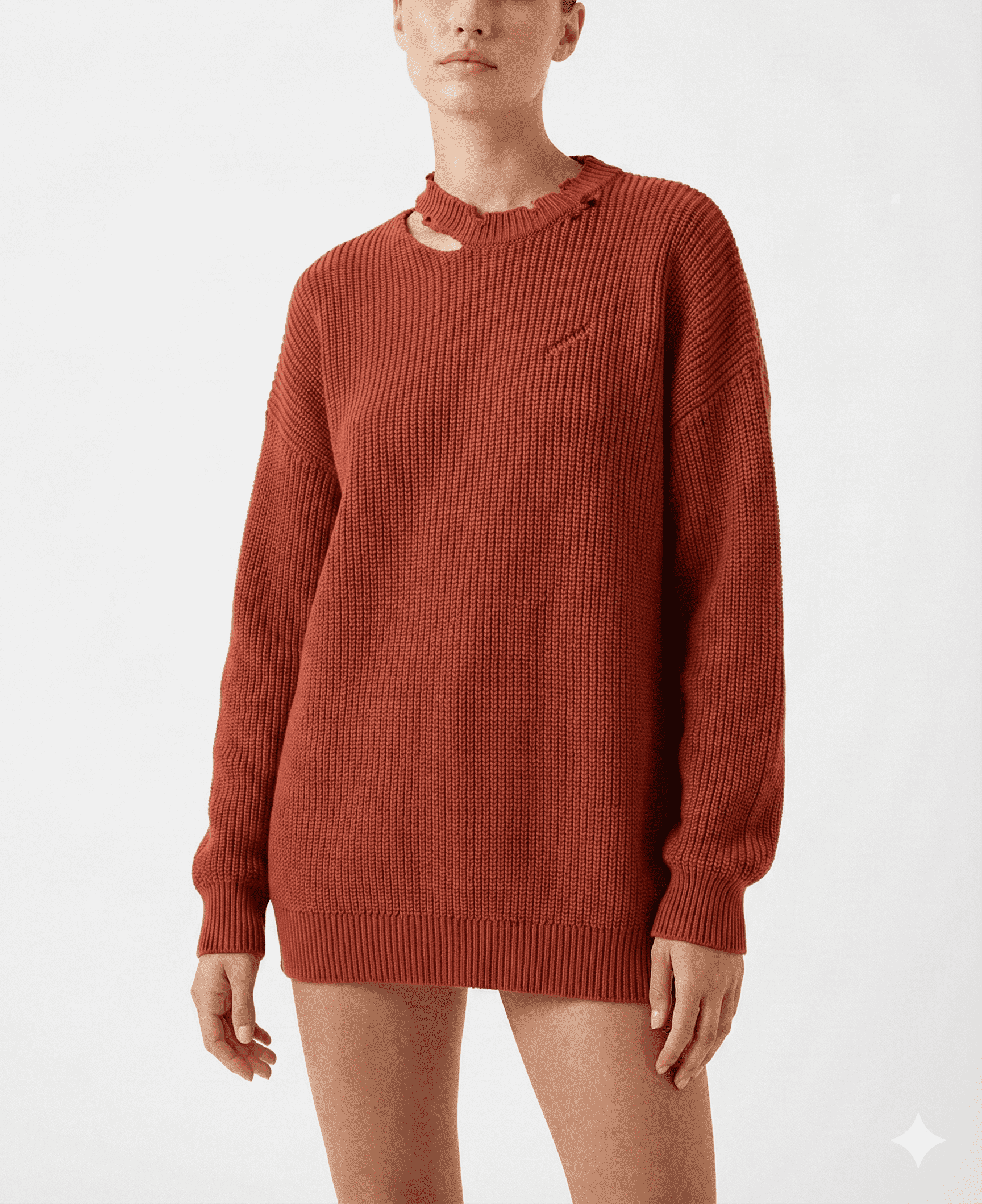 Crewneck Classic Knit Sweater | Elegant Fashion
