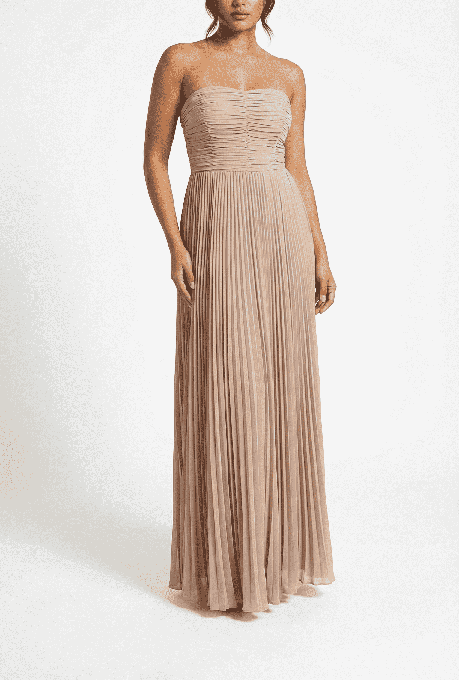 Rosalia powder-pink dress