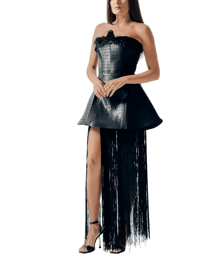 Stylish Arabella black dress