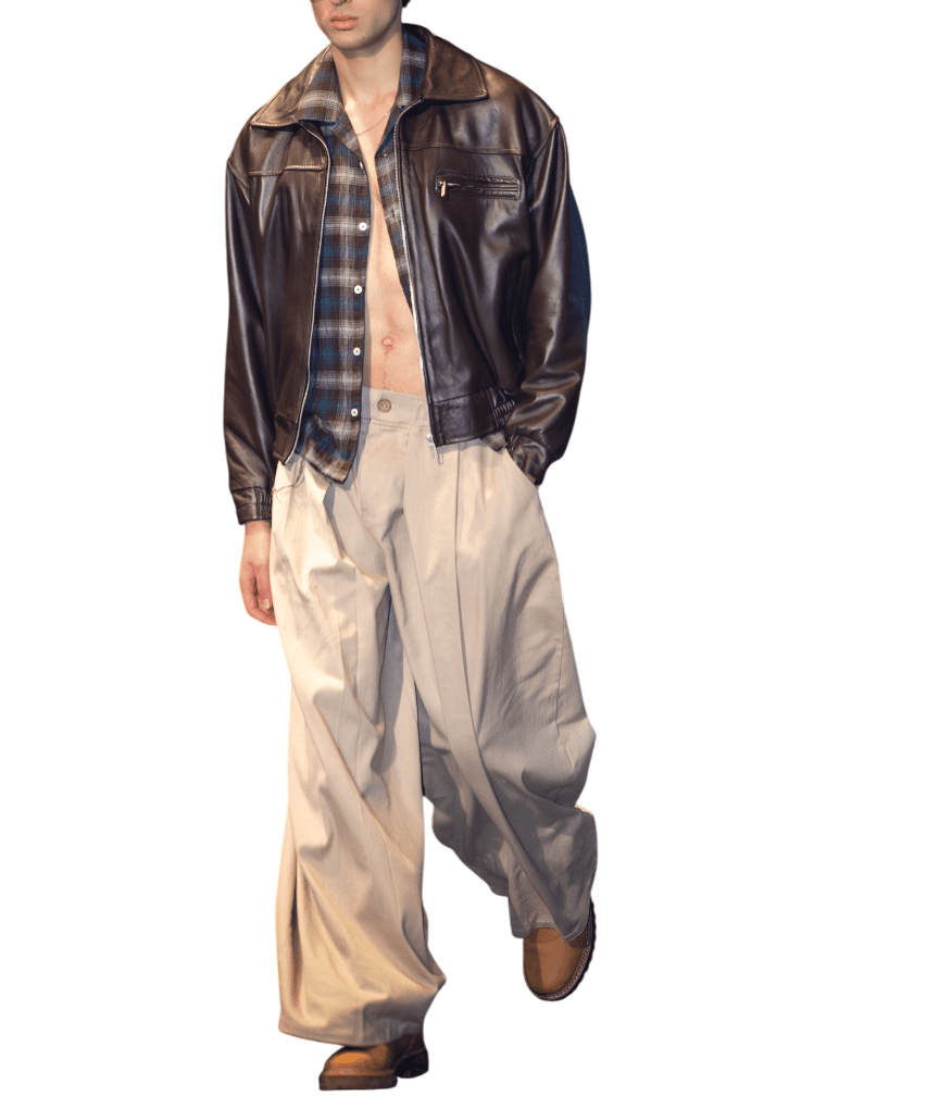 Classic Cream Tailored Wide-Leg Trousers | Elegant Fashion
