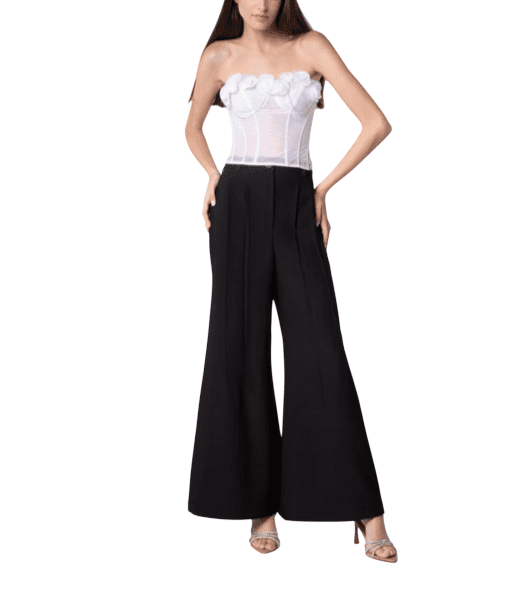 Premium Black Flared Pant